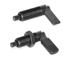 GN 721 - GN 721.1-Pistoncini di posizionamento a molla con leva